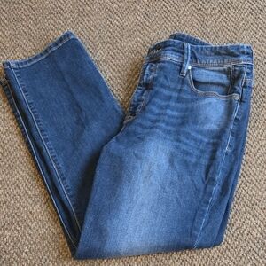 Chico's Dark Blue Ankle Jeans